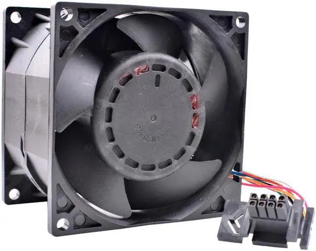 Alt view image 3 of 4 - GFC0812DS  8055 8cm 80x80x55mm DC12V 1.80A IBM x3650m4 CPU cooling fan