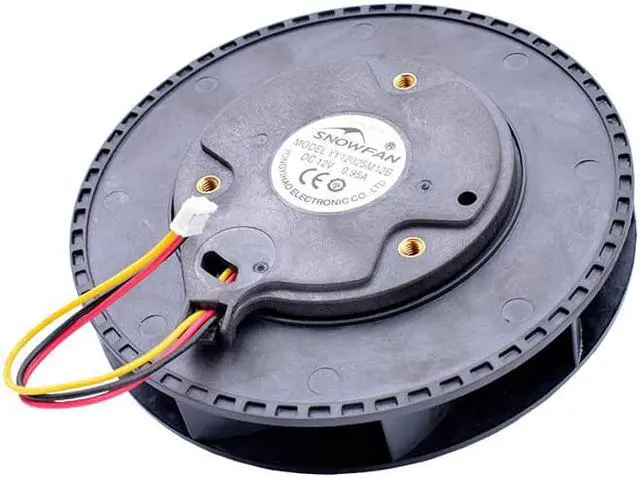 Alt view image 3 of 4 - YY12025M12B 12cm 120mm 12V 0.95A circular vacuum cleaner centrifugal turbo blower cooling fan for car air purifier