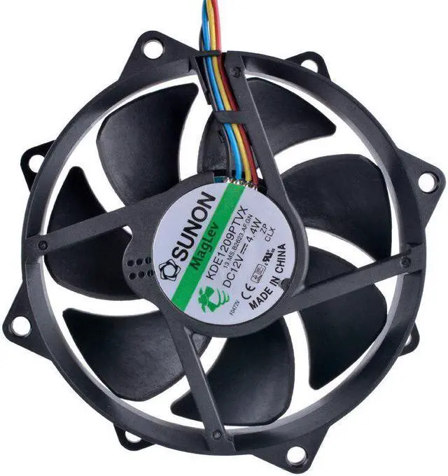 Alt view image 4 of 4 - KDE1209PTVX 9025 8025 9225 12V 4.4W Computer motherboard CPU 4pin PWM large wind volume mute cooling fan