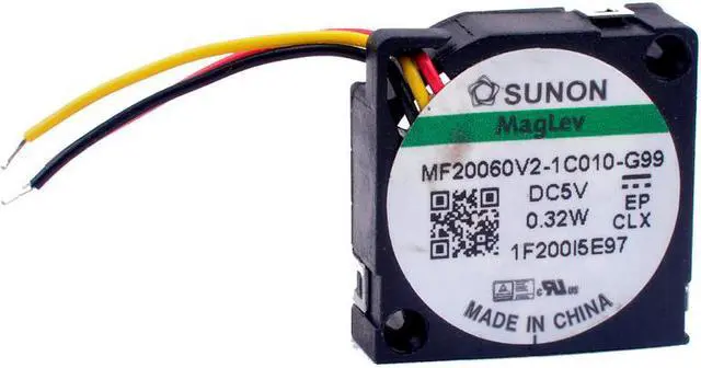Main image of MF20060V2-1C010-G99 2cm 2006 20x20x6mm 20mm mini fan DC5V 0.32W tiny turbo blower cooling fan