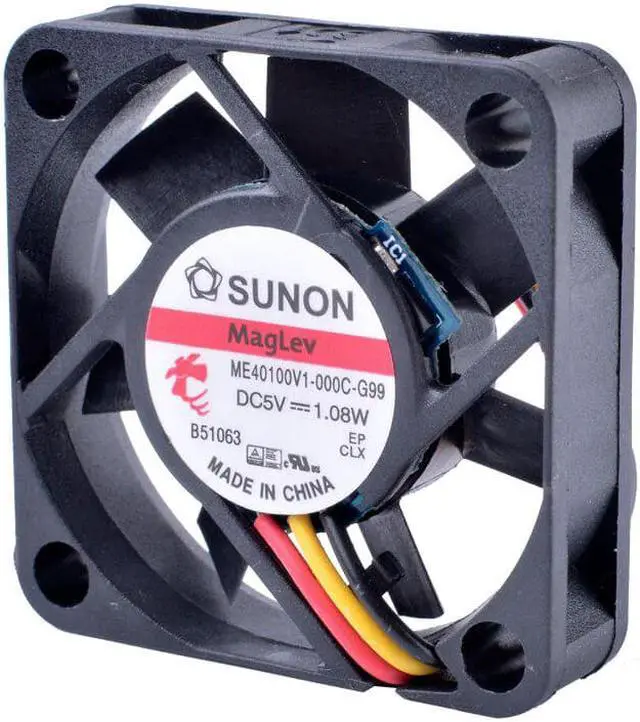 Alt view image 4 of 4 - ME40100V1-000C-A99 4010 4cm 5V 1.08W 3 lines Silent fan