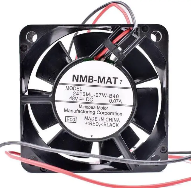 Alt view image 3 of 4 - 2410ML-07W-B40 6cm 6025 48V 0.07A Inverter server cooling fan