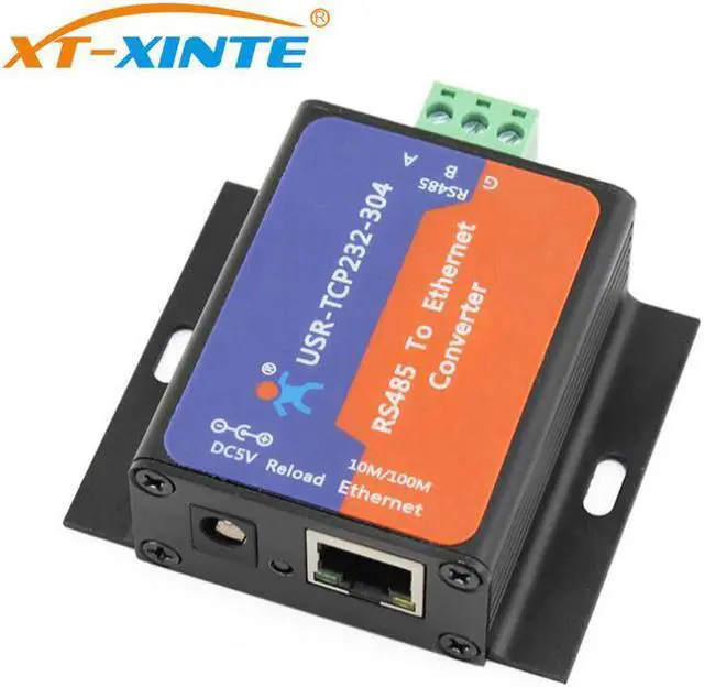 Alt view image 2 of 6 - USR-TCP232-304 RS485 Serial to Ethernet Converter RS 485 to TCP/IP Ethernet Server Converter Module Support DHCP/DNS