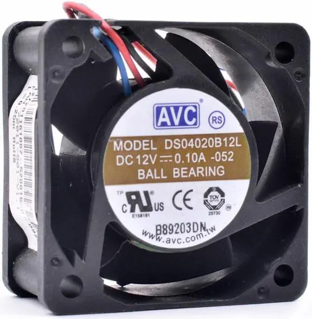 Main image of DS04020B12L 4020 4CM 40x40x20mm 40mm fan 12V 0.10A double ball north and south bridge switch cooling fan