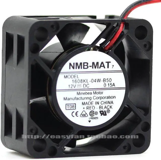 Main image of COOLING REVOLUTION 1608KL-04W-B50 4cm 40mm fan 4020 40x40x20mm 12V 0.15A Double ball bearing large air volume cooling fan