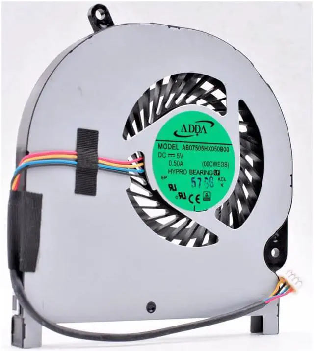 Main image of AB07505HX050B00 DC5V 0.50A Toshiba notebook built-in CPU cooling fan