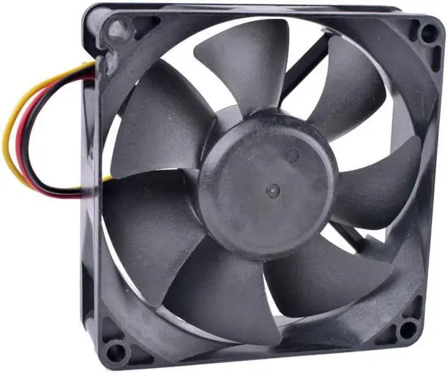 Alt view image 3 of 4 - D08K-24TU 62B(AX) 8cm 8025 80mm fan 24V 0.13A Inverter server cooling fan