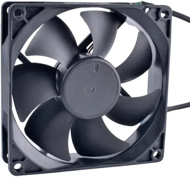 Alt view image 2 of 4 - DS09225R12H 9cm 90mm fan 9025 9225 12V0.41A 4pin PWM computer CPU ligent temperature control cooling fan
