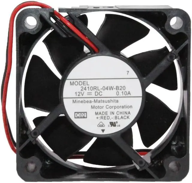 Main image of New and  2410RL-04W-B20 6cm 60mm fan 6025 60x60x25mm DC 12V 0.10A Double ball bearing silent cooling fan