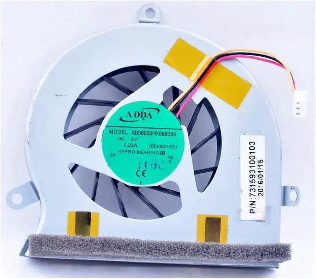 Alt view image 2 of 4 - AB06005HX06B300 DC5V 0.23A notebook built-in CPU cooling fan