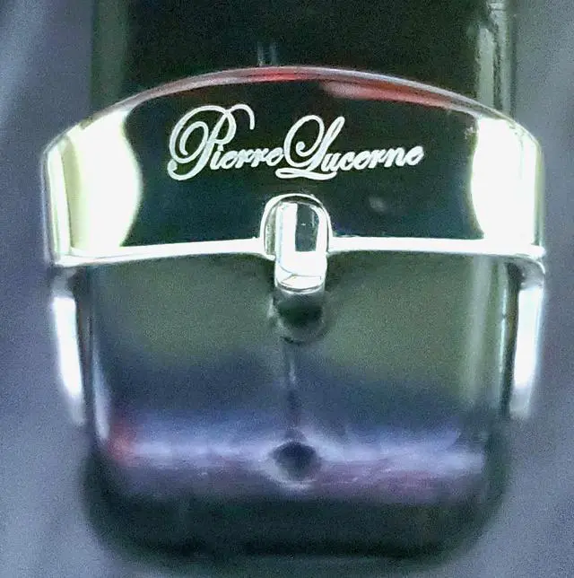 Alt view image 7 of 7 - Pierre Lucerne Slim Quartz Mens Tank Watch White Enamel Roman Dial