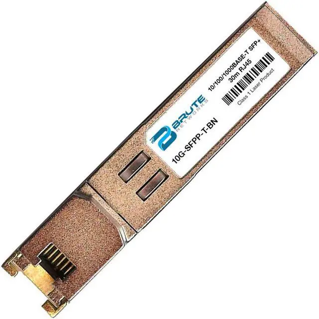 Main image of Brocade 10G-SFPP-T - 10/100/1000BASE-T 30m SFP+ (100% Compatible)