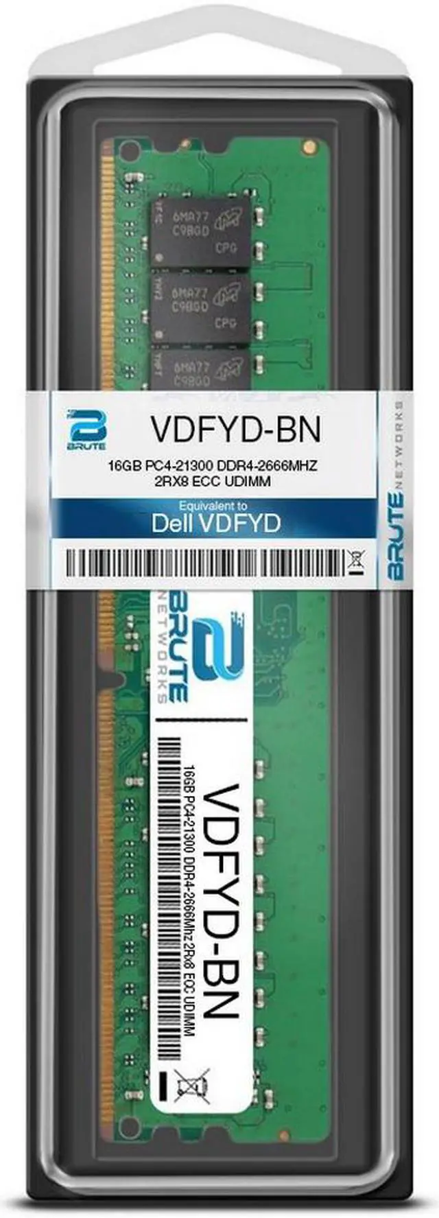 Alt view image 3 of 6 - VDFYD - Dell Compatible 16GB PC4-21300 DDR4-2666Mhz 2Rx8 1.2v 288-Pin DDR4 SDRAM