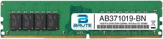 Main image of AB371019 - Dell Compatible 16GB PC4-25600 DDR4-3200Mhz 1Rx8 1.2v Non-288-Pin DDR4 SDRAM