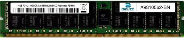 Main image of A9810562 - Dell Compatible 16GB PC4-21300 DDR4-2666Mhz 2Rx8 1.2v 288-Pin DDR4 SDRAM
