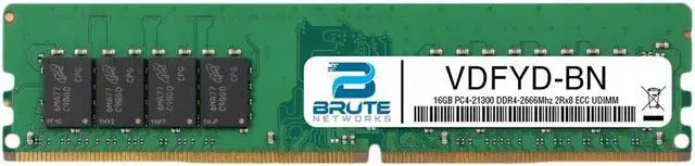 Main image of VDFYD - Dell Compatible 16GB PC4-21300 DDR4-2666Mhz 2Rx8 1.2v 288-Pin DDR4 SDRAM