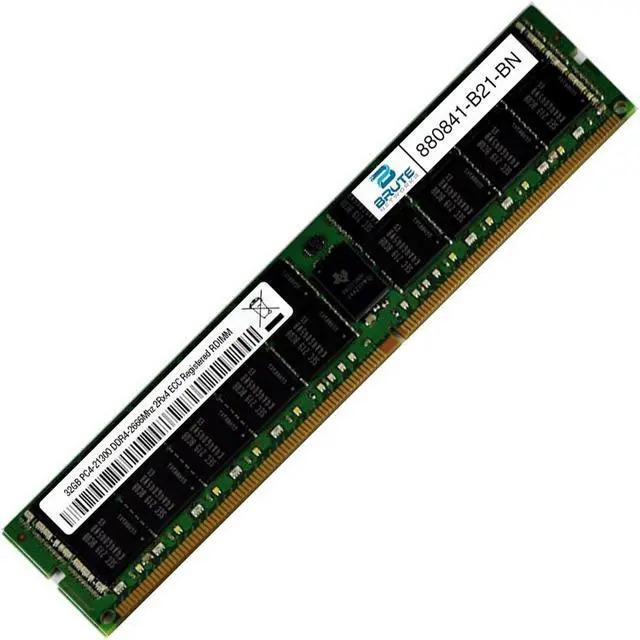 Alt view image 2 of 6 - 880841-B21 - HPE Compatible 32GB PC4-21300 DDR4-2666Mhz 2Rx4 1.2v 288-Pin DDR4 SDRAM