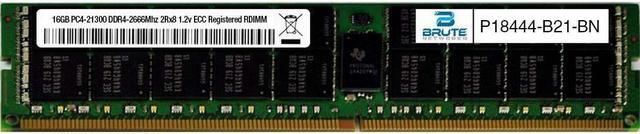 Main image of P18444-B21 - HPE Compatible 16GB PC4-21300 DDR4-2666Mhz 2Rx8 1.2v ECC Registered RDIMM