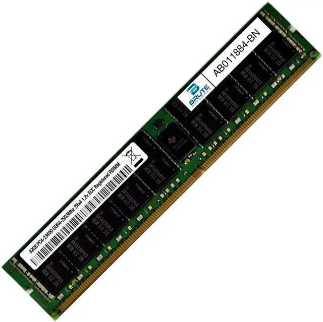 Alt view image 2 of 3 - AB011884 - Dell Compatible 32GB PC4-23400 DDR4-2933Mhz 2Rx4 1.2v ECC Registered RDIMM