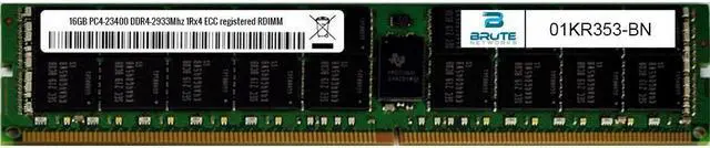 Main image of 01KR353 - Lenovo Compatible 16GB DDR4-2933Mhz 1Rx4 ECC registered RDIMM