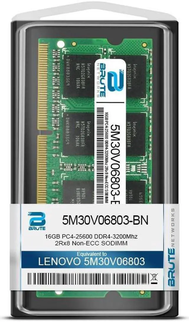 Alt view image 3 of 3 - 5M30V06803 - Lenovo Compatible 16GB DDR4-3200Mhz 2Rx8 Non-ECC SODIMM