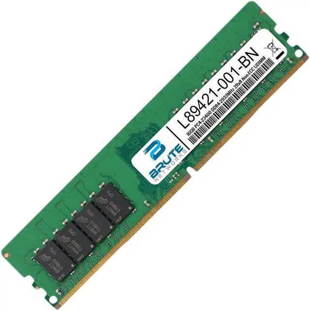 Alt view image 2 of 3 - L89421-001 - HP Compatible 16GB DDR4-2933MHz 2Rx8 Non-ECC UDIMM