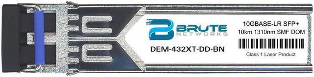 Main image of D-Link DEM-432XT-DD - 10GBASE-LR 10km SMF 1310nm SFP+ (100% Compatible)