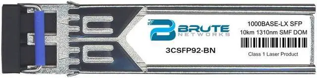 Main image of 3Com 3CSFP92 - 1000BASE-LX 10km SMF 1310nm SFP (100% Compatible)