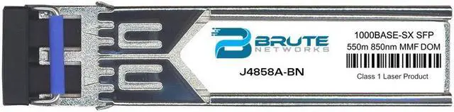 Main image of HP J4858A - 1000BASE-SX 550m MMF 850nm SFP (100% Compatible)