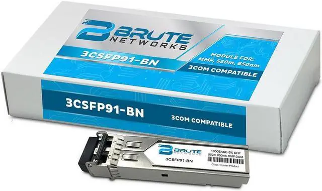 Alt view image 4 of 5 - 3Com 3CSFP91 - 1000BASE-SX 550m MMF 850nm SFP (100% Compatible)