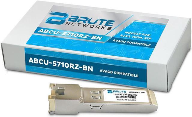 Alt view image 2 of 5 - Avago ABCU-5710RZ - 1000BASE-T 100m RJ45 SFP (100% Compatible)