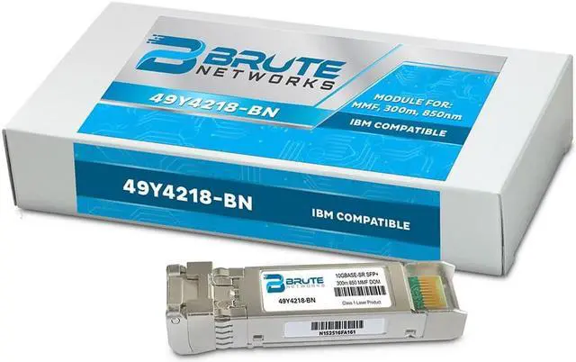 Alt view image 2 of 6 - IBM 49Y4218 - 10GBASE-SR 300m MMF 850nm SFP+ (100% Compatible)