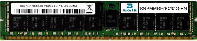 Main image of SNPMMRR9C/32G - Dell Compatible 32GB PC4-17000 DDR4-2133Mhz 4Rx4 1.2v ECC LRDIMM