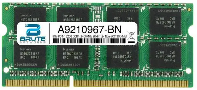 Main image of A9210967 - Dell Compatible 8GB PC4-19200 DDR4-2400MHz 2Rx8 1.2v Non-ECC SODIMM