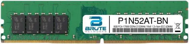 Main image of P1N52AT - HP Compatible 8GB PC4-17000 DDR4-2133MHz 1Rx8 1.2v Non-ECC UDIMM