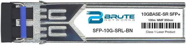 Main image of Arista SFP-10G-SRL - 10GBASE-SR 100m 850nm SFP+ (100% Compatible)
