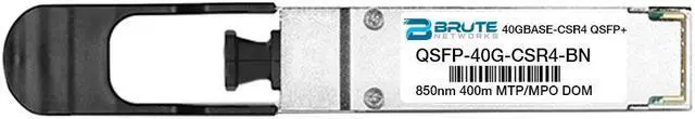 Main image of Cisco QSFP-40G-CSR4 - 40GBASE-CSR4 400m MMF 850nm QSFP+ (100% Compatible)