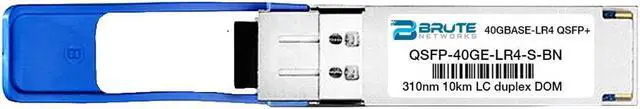 Main image of Cisco QSFP-40GE-LR4-S - 40GBASE-LR4 10km SMF 1310nm QSFP+ (100% Compatible)