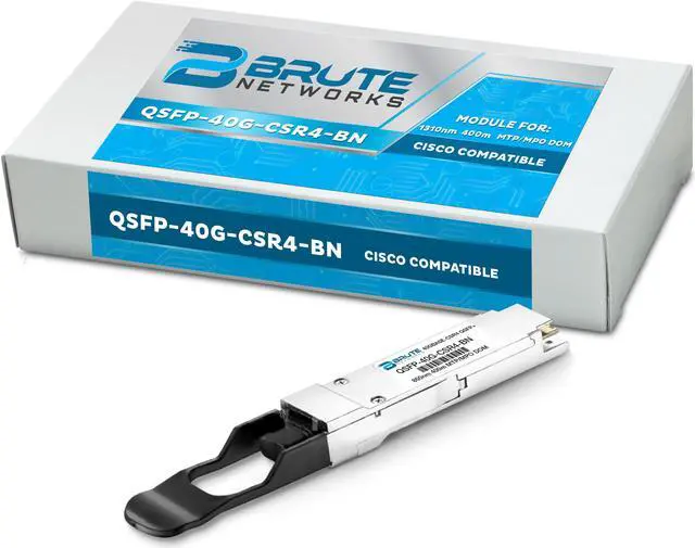 Alt view image 3 of 6 - Cisco QSFP-40G-CSR4 - 40GBASE-CSR4 400m MMF 850nm QSFP+ (100% Compatible)