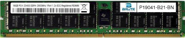 Main image of P19041-B21 - HP Compatible 16GB PC4-23400 DDR4-2933Mhz 1Rx4 1.2v ECC Registered RDIMM