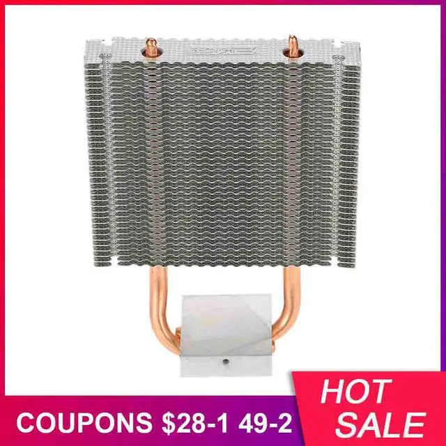 Main image of CPU Cooler HB-802 2 Heatpipes Radiator Aluminum Heatsink Motherboard/Northbridge Cooler Cooling Support 80mm CPU Fan