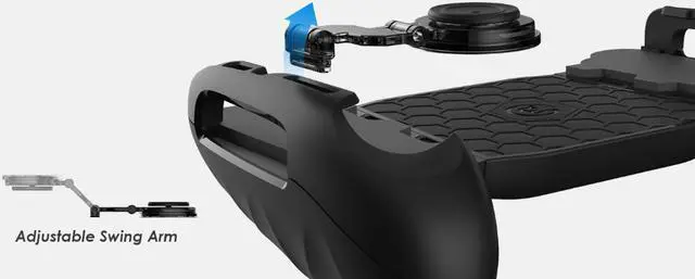 Alt view image 3 of 7 - GameSir F1 MOBA Controller for Android & iPhone Mobile Legends/Vainglory etc Gamepad Grip Extended Handle