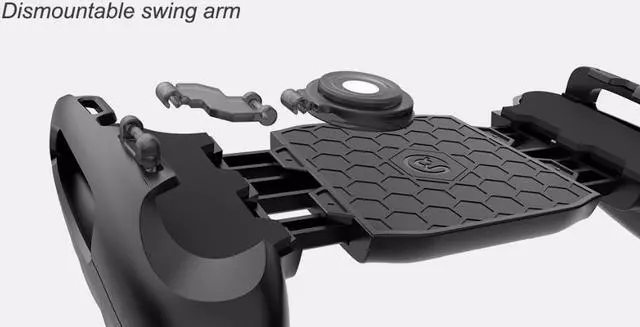 Alt view image 2 of 7 - GameSir F1 MOBA Controller for Android & iPhone Mobile Legends/Vainglory etc Gamepad Grip Extended Handle