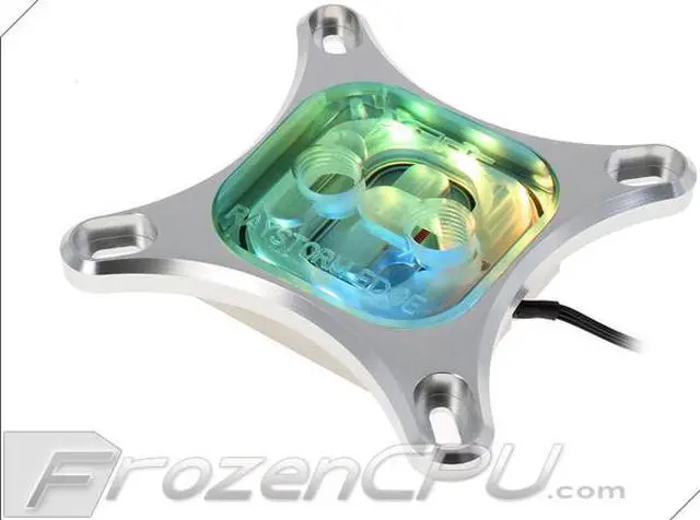 Main image of XSPC RayStorm EDGE aRGB CPU Waterblock INTEL - Silver