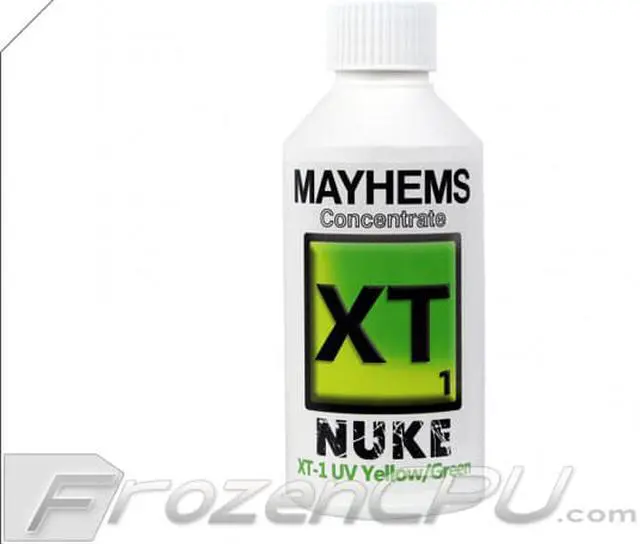 Alt view image 3 of 4 - Mayhems XT-1 Nuke Coolant Concentrate, 250mL, UV Yellow / Green