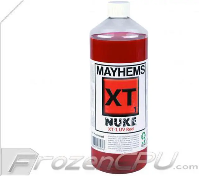 Main image of Mayhems XT-1 Nuke V2 UV Red Premixed Coolant 1 Litre