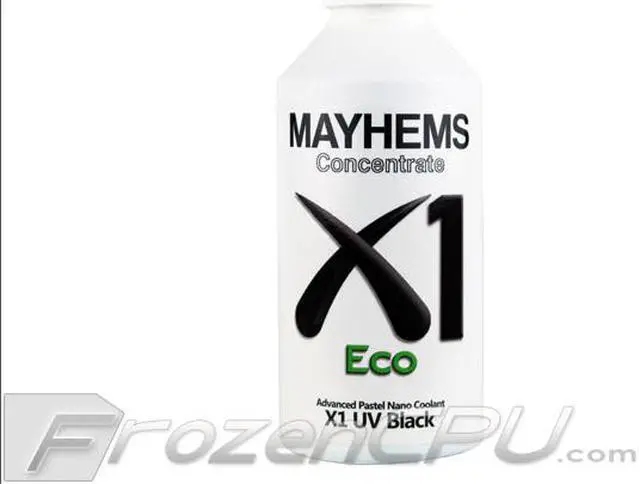Alt view image 4 of 5 - Mayhems X1 Eco PC Coolant Concentrate, 250mL, UV Black