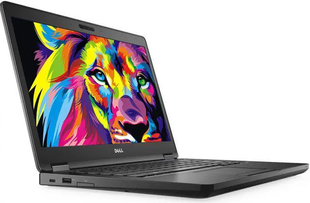 Alt view image 2 of 6 - Dell Latitude 5480 14" Laptop, Intel Core i5 6300U 2.4Ghz, 8GB DDR4, 256GB M.2 SSD, USB Type-C, HDMI, Webcam, Windows 10 (Grade B)