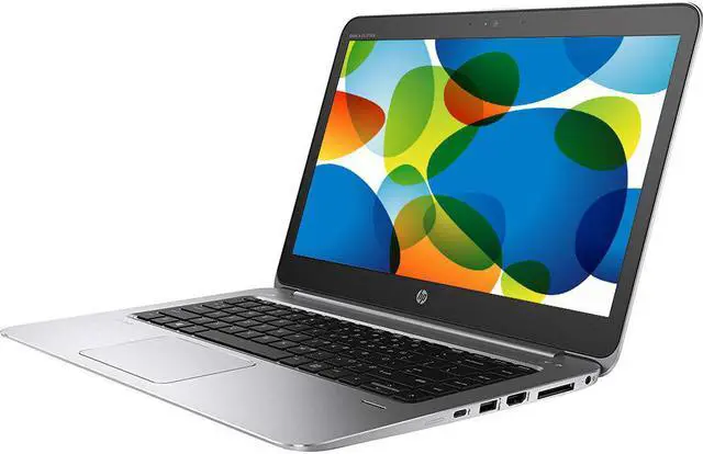Alt view image 3 of 7 - HP EliteBook 1040 G3 14" Laptop, Intel i5 6300U 2.4GHz, 8GB DDR4 RAM, 128GB M.2 SSD Hard Drive, USB Type C, Full HD 1080p, HDMI, Webcam, Windows 10 Pro