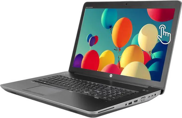 Alt view image 2 of 6 - HP ZBook 17 G3 Touchscreen Workstation, i7 6820HQ 2.7Ghz, 16GB DDR4, 1TB SSD, Quadro M3000M, Full HD 1080p, Webcam, Windows 10 Pro